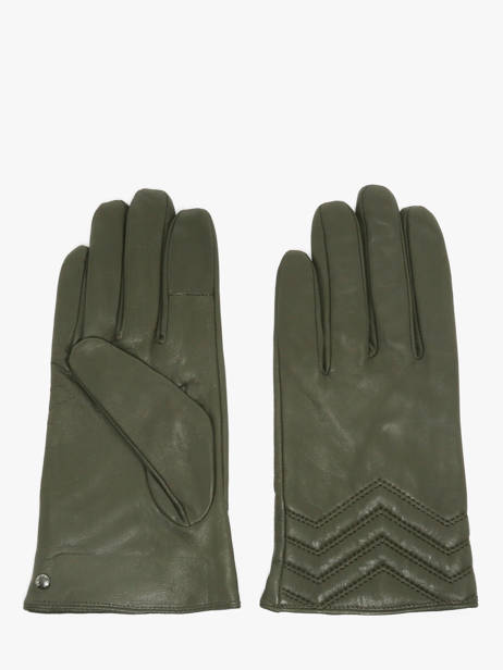 Gloves Isotoner Green women gloves 85359
