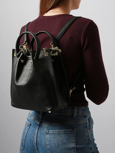 Backpack Ted lapidus Black gretel TLAU8932 other view 1