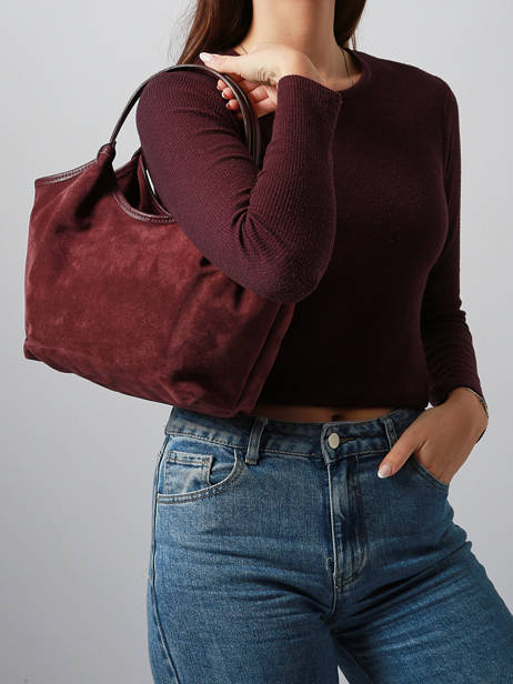 Shoulder Bag Velvet Caviar Leather Milano Red velvet caviar VC241111 other view 1