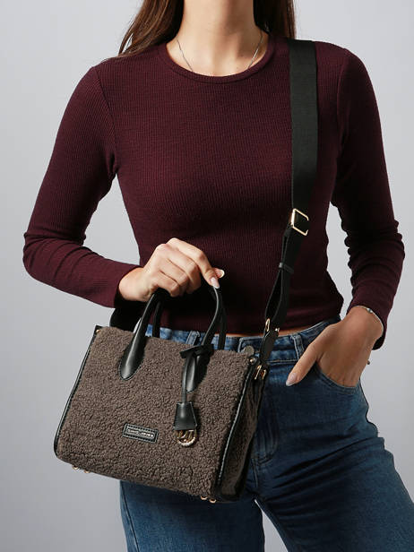 Sac Porté Main Sherpa David jones Noir sherpa CM7667 vue secondaire 1