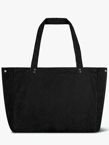 Sac Porté épaule A4 Adventurer Polyester Recyclé Cabaia Noir adventurer TOTEBAGL vue secondaire 3