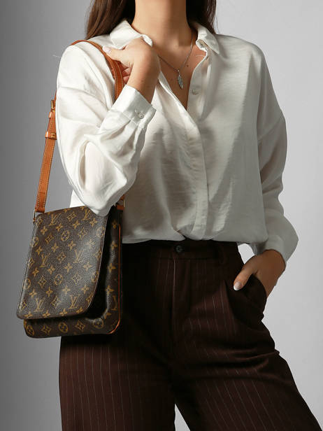 Shoulder Bag Second Life Louis vuitton Brown second life 1553872 other view 1