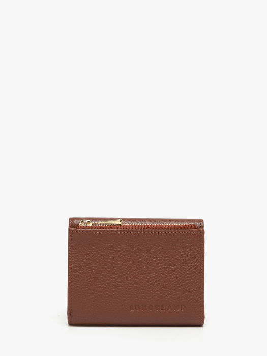 Longchamp Le foulonné Wallet Brown
