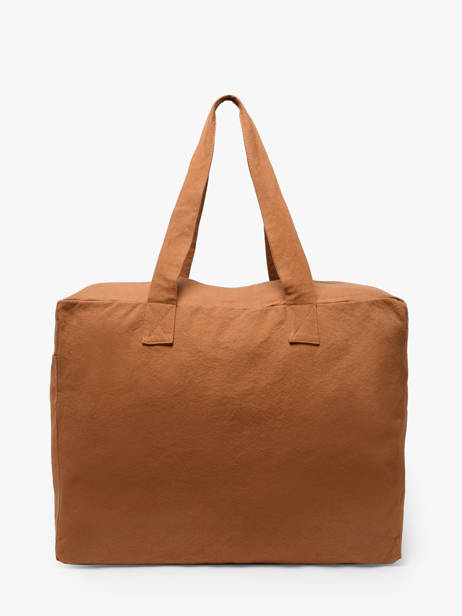 Shoulder Bag Timeless Cotton Rivedroite Brown timeless ELZEVTIM other view 3