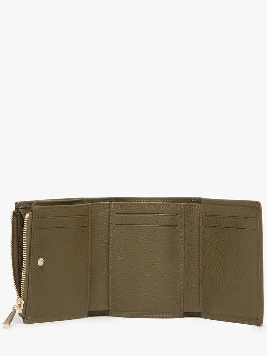 Longchamp Le foulonné Wallet Green