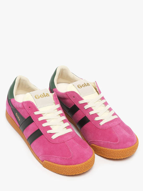 Sneakers Elan In Leather Gola Pink women CLB538 other view 1