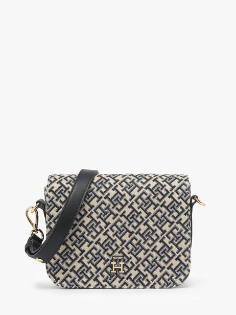 Shoulder Bag Th Jacquard Polyurethane Tommy hilfiger Blue th jacquard AW17447