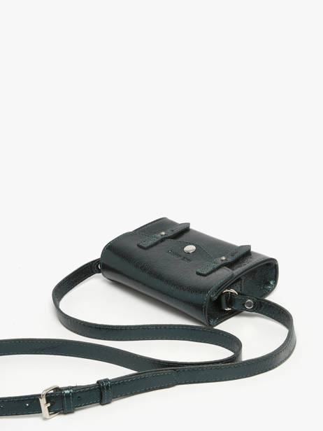 Shoulder Bag Minuit Leather Paul marius Green minuit MINIMIN other view 1