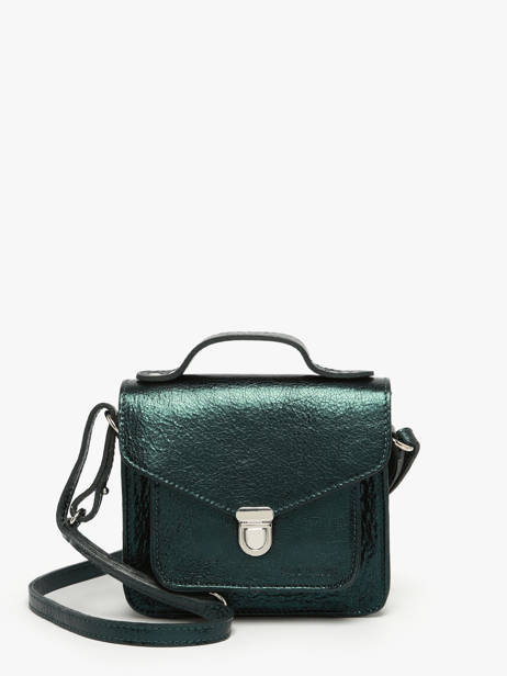Crossbody Bag Minuit Leather Paul marius Green minuit GEORXMIN
