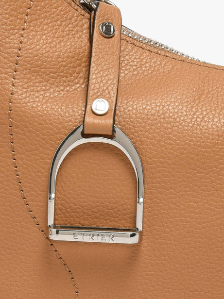 Medium Leather Altesse Shoulder Bag Etrier Yellow altesse EALT017M other view 6