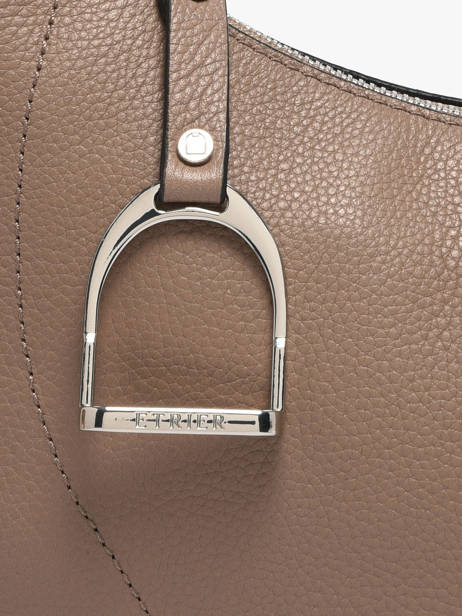 Sac Porté épaule M Altesse Cuir Etrier Beige altesse EALT017M vue secondaire 6