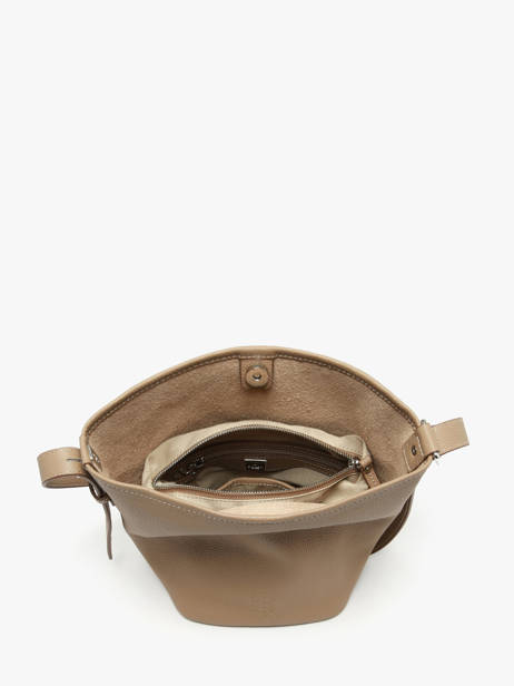 Shoulder Bag Backpack S Cavalier Leather Etrier Brown cavalier ECLR126S other view 5