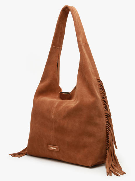 Shoulder Bag M Country Leather Etrier Beige country ECOU154M other view 2