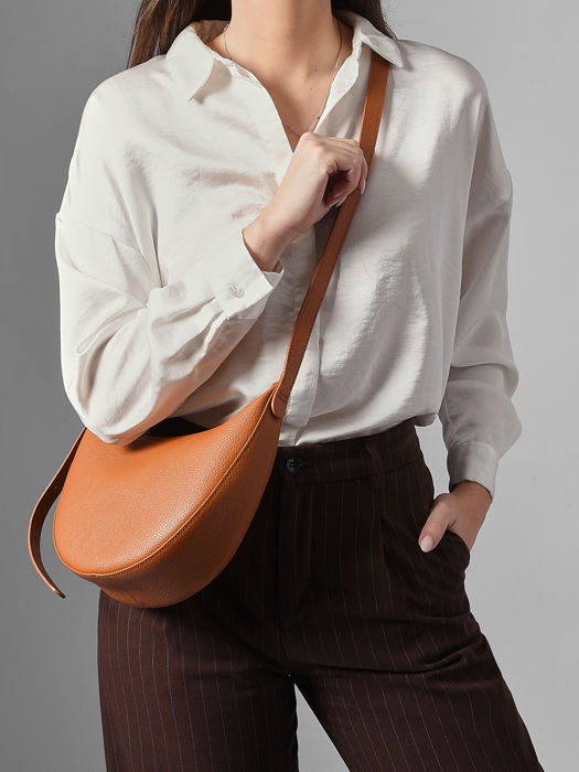 Longchamp Le foulonné Messenger bag Orange