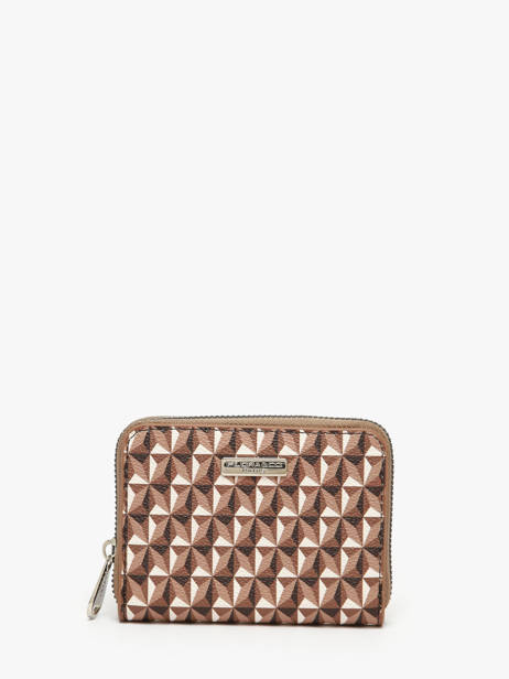 Coin Purse Miniprix Brown wt sigle 5009