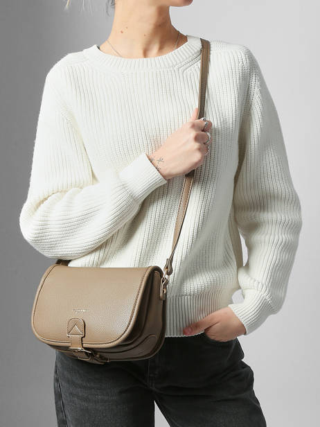 Shoulder Bag Grained Miniprix Brown grained F7532 other view 1