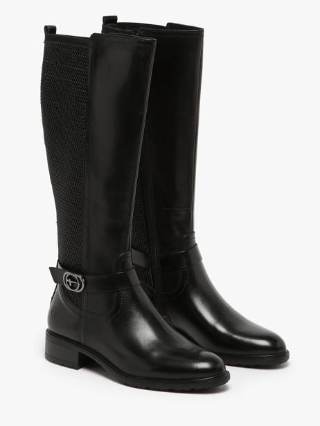 Bottes Cavalières En Cuir Tamaris Noir women 43 vue secondaire 4