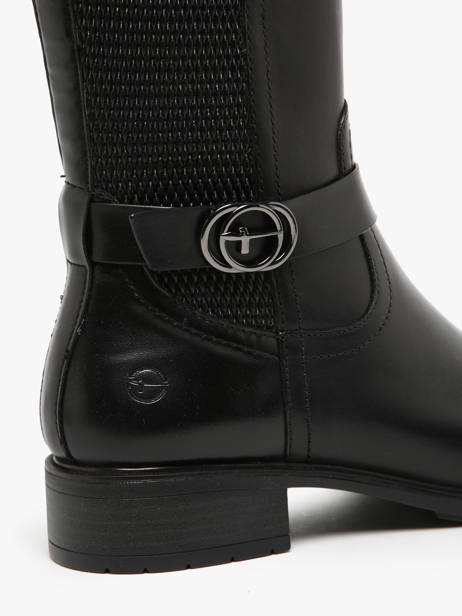 Bottes Cavalières En Cuir Tamaris Noir women 43 vue secondaire 7