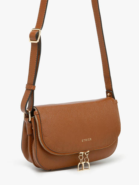 Small Leather Tradition Crossbody Bag Etrier Brown tradition ETRA059S other view 2