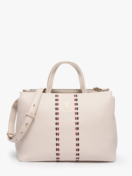 Satchel Timeless Tommy hilfiger White timeless AW18155