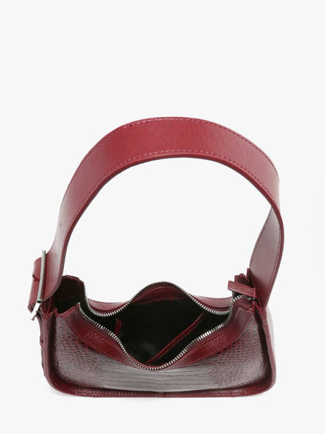 Shoulder Bag Croco Vernis Paul marius Red croco vernis VICTXCRV other view 2