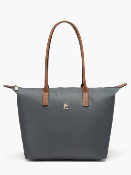 A4 Size Shoulder Bag Popette Nylon Tommy hilfiger Blue popette AW17711