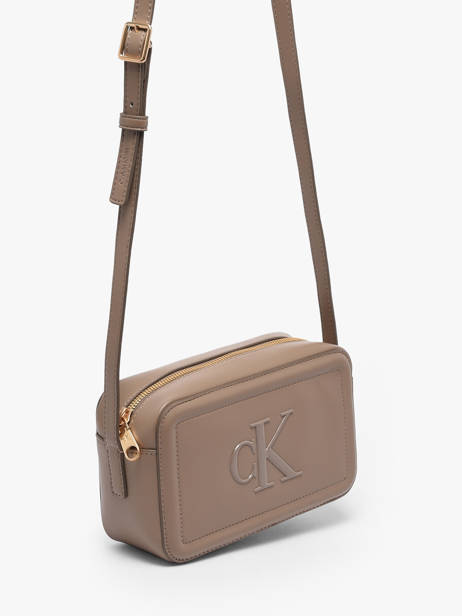 Shoulder Bag Bold Monogram Calvin klein jeans Brown bold monogram 4F3220G other view 1