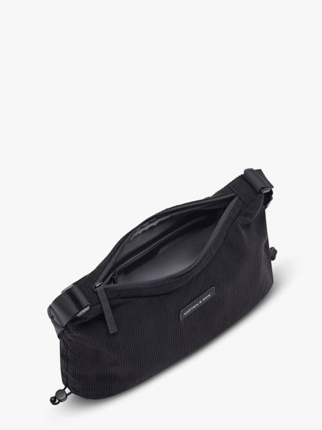 Skara Small Cord - Crossbody Bag  Kapten and son Black cord SC other view 1