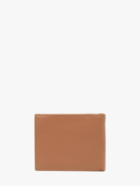 Wallet Leather Crinkles Brown caviar 14023 other view 3