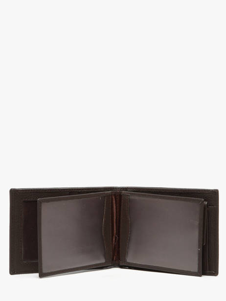 Wallet Leather Crinkles Brown caviar 14082 other view 2