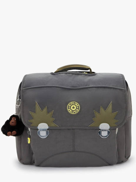 Cartable 2 Compartiments Kipling Gray back to school / pbg PBG21092