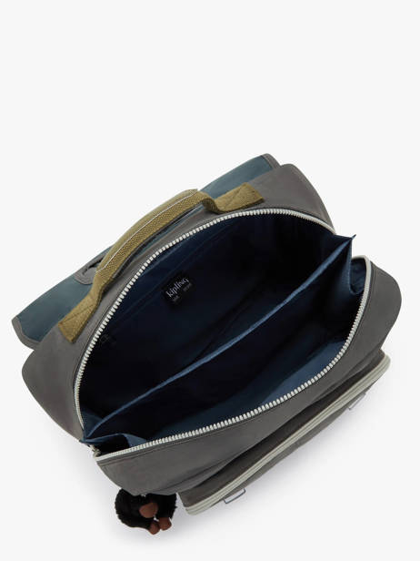 Cartable 2 Compartiments Kipling Gray back to school / pbg PBG21092 other view 2