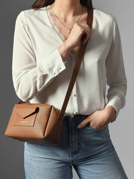 Sac Bandoulière Maya Double Kba Lancaster Marron maya double kba 106 vue secondaire 1