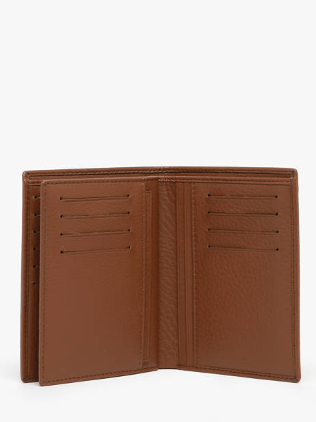 Wallet Leather Yves renard Brown foulonne 23425 other view 2
