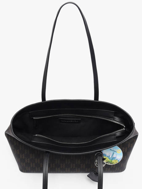 Leather K/ikon Mono Tote Karl lagerfeld Brown k ikon B1W30020 other view 2