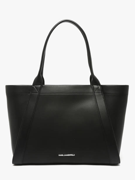 Leather K/ville Studs Shoulder Bag Karl lagerfeld Black k ville B1W30066 other view 3