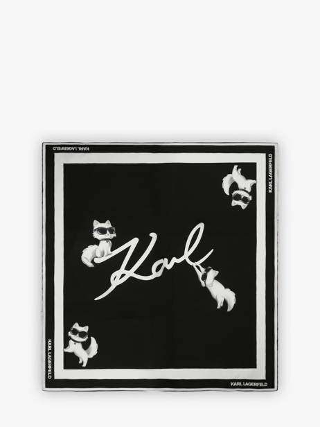 Foulard Karl lagerfeld Noir k ikon B1W33083