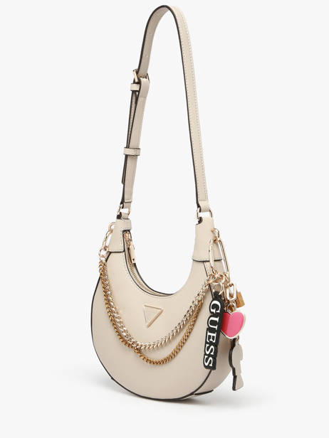 Sac Bandoulière Davina Guess Beige davina BG989918 vue secondaire 2