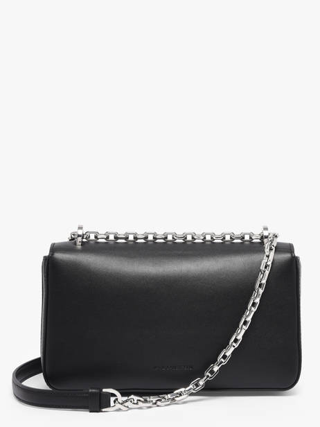 Shoulder Bag K Signature Leather Karl lagerfeld Black k signature B1W30046 other view 3