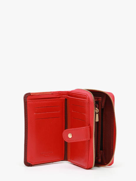 Portefeuille Cuir Hexagona Rouge bahia 688262 vue secondaire 1