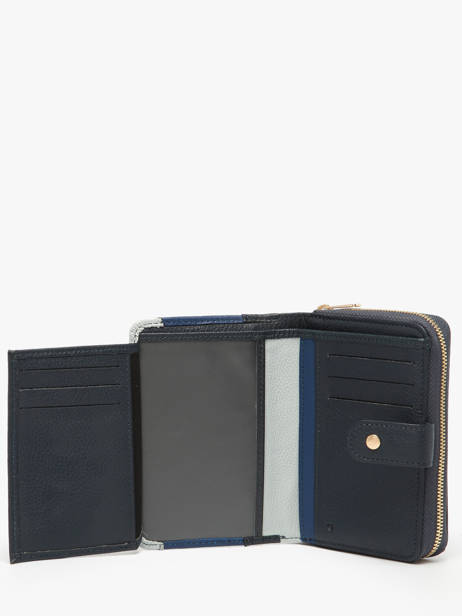 Portefeuille Cuir Hexagona Bleu bahia 688262 vue secondaire 2