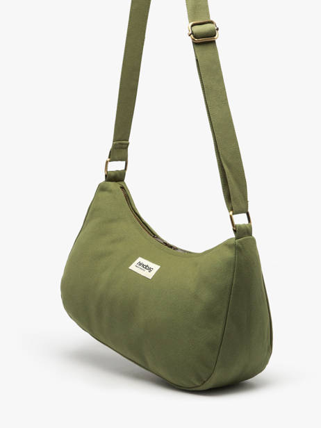 Shoulder Bag Best Seller Cotton Hindbag Green best seller ROSA other view 2