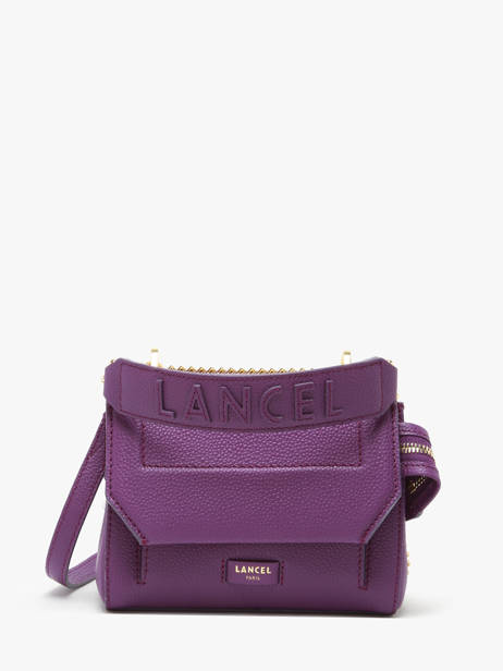 Sac à Main S Ninon Cuir Lancel Violet ninon A09221