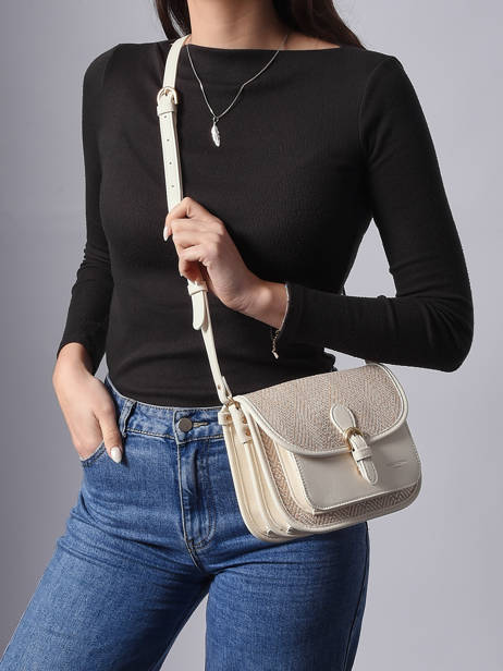 Shoulder Bag Capri Hexagona White capri 4020263 other view 1