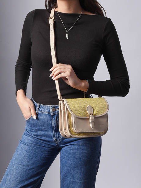 Shoulder Bag Capri Hexagona Yellow capri 4020263 other view 1