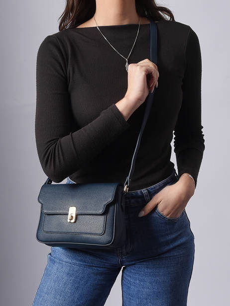 Shoulder Bag Lys Hexagona Blue lys 5620256 other view 1