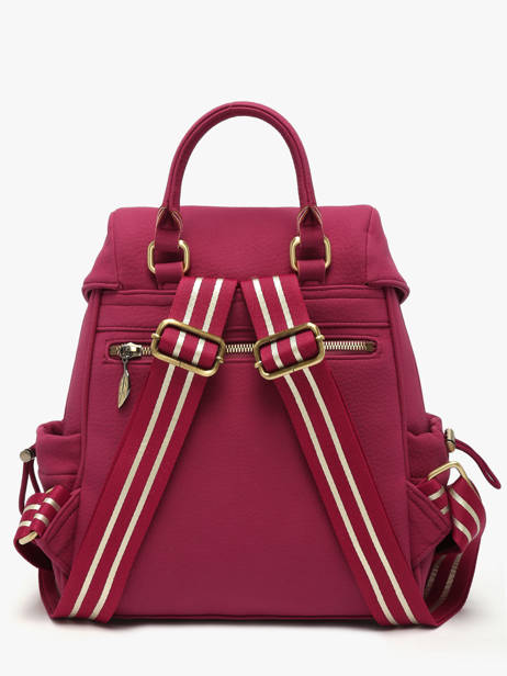 Backpack Woomen Pink camomille pearl WCAE02 other view 4