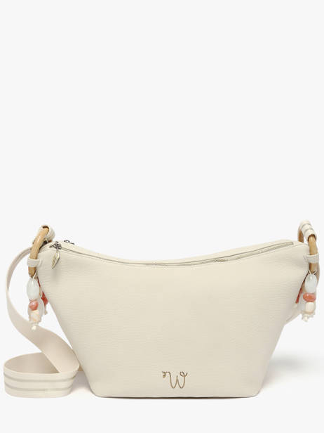 Shoulder Bag Camomille Pearl Woomen Beige camomille pearl WCAE03