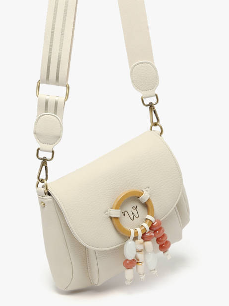 Shoulder Bag Camomille Pearl Woomen Beige camomille pearl WCAE06 other view 2
