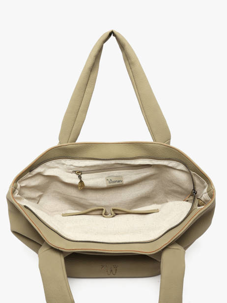 Coin Purse Woomen Green camomille pearl WCAE07 other view 3